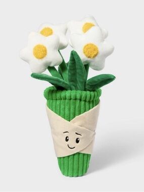 NEW GiggleScape DAISY FLOWER BOUQUET 12” Stuffed toy